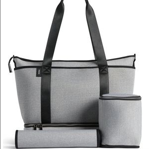 PRENE The Sunday Bag (Grey) Neoprene Tote / Baby / Travel Bag